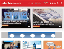 Tablet Screenshot of datachaco.com